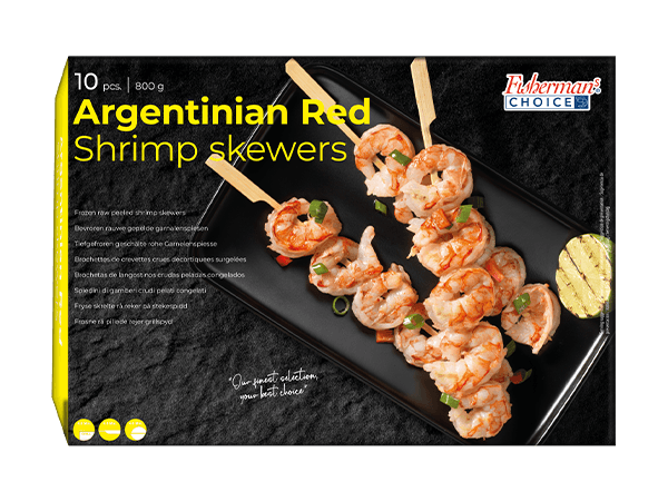 Argentijnse Garnalen Spiezen 10pcs