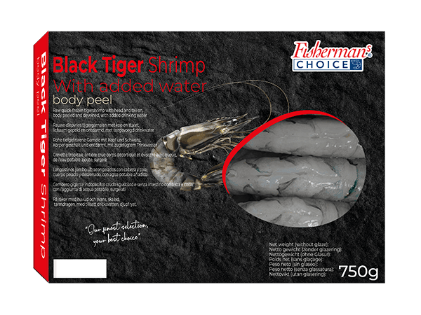 Black Tiger Garnalen – Body Peel